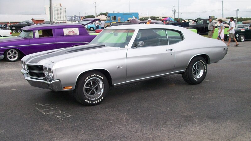 Silver Chevrolet Chevelle