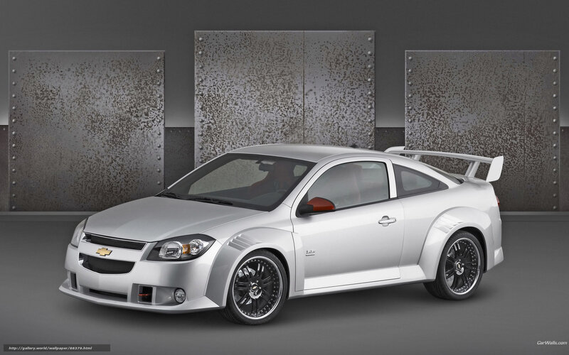 Silver Chevrolet Cobalt SS Concept