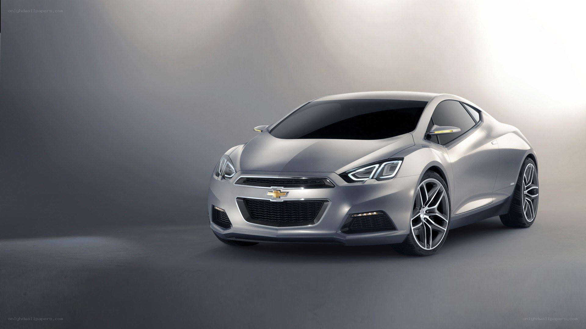 Silver Chevrolet Concept Car