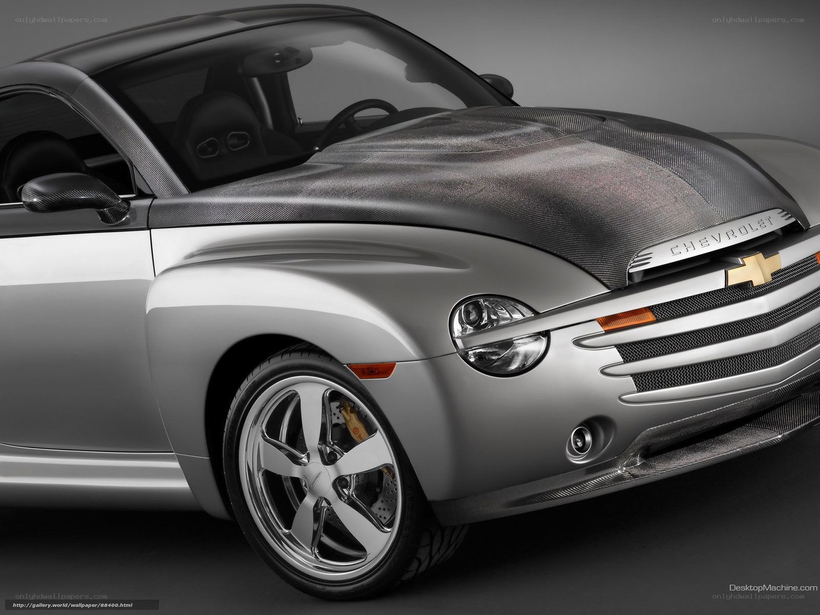 silver chevrolet concept car