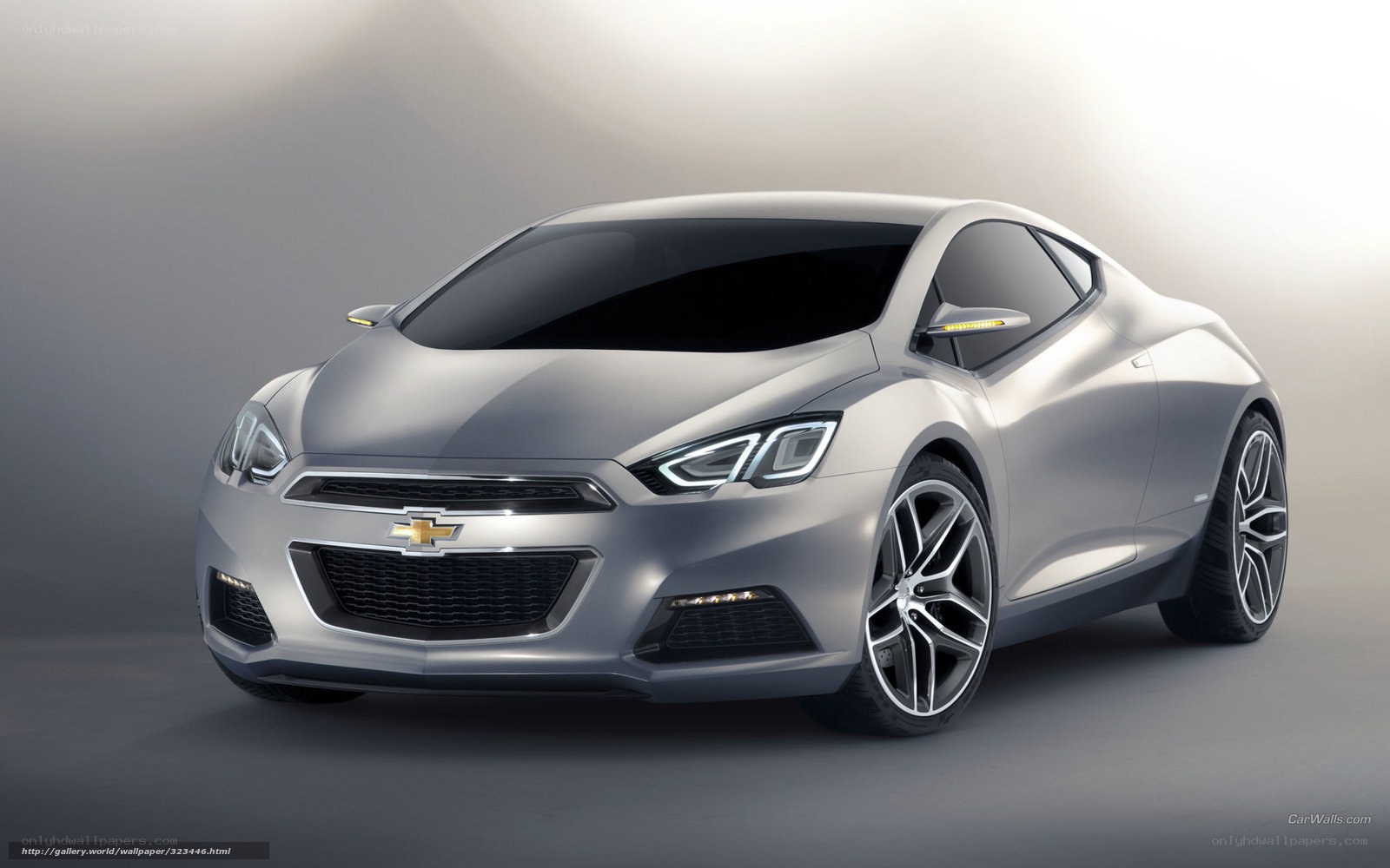 Silver Chevrolet Concept Car