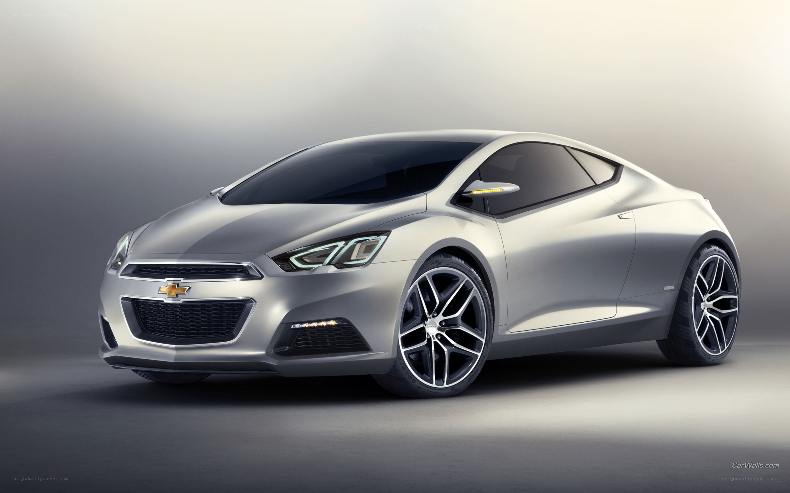 Silver Chevrolet Concept Car