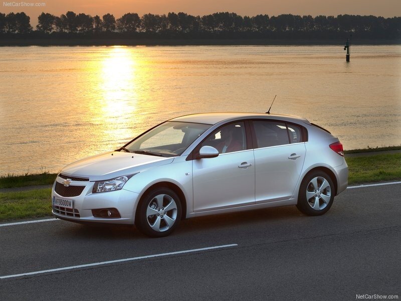 Silver Chevrolet Cruze Hatchback