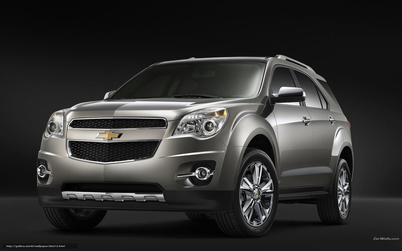 Silver Chevrolet Equinox — Gray, Dramatic