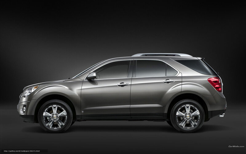 Silver Chevrolet Equinox — Gray