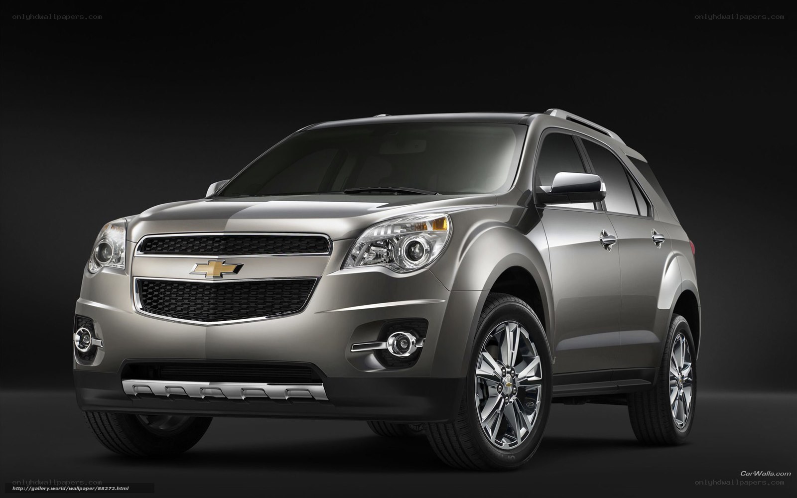 Silver Chevrolet Equinox SUV