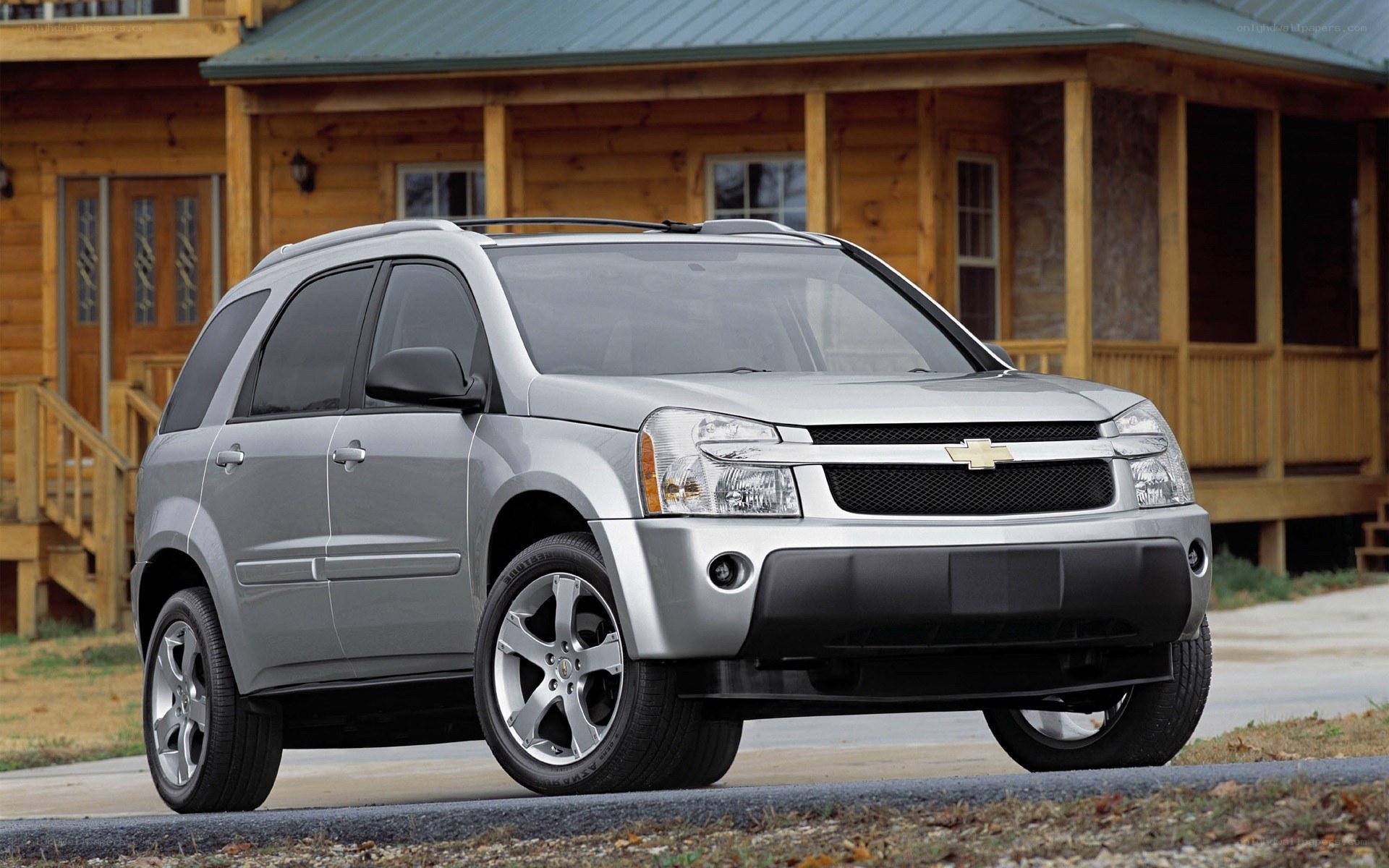 Silver Chevrolet Equinox SUV
