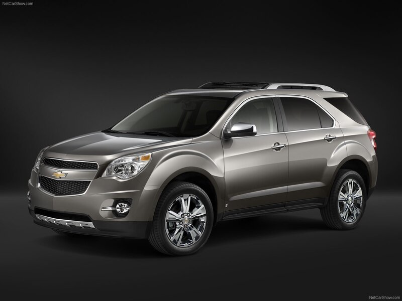 silver chevrolet equinox suv