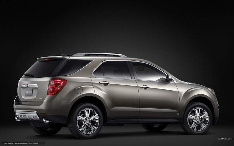 Silver Chevrolet Equinox