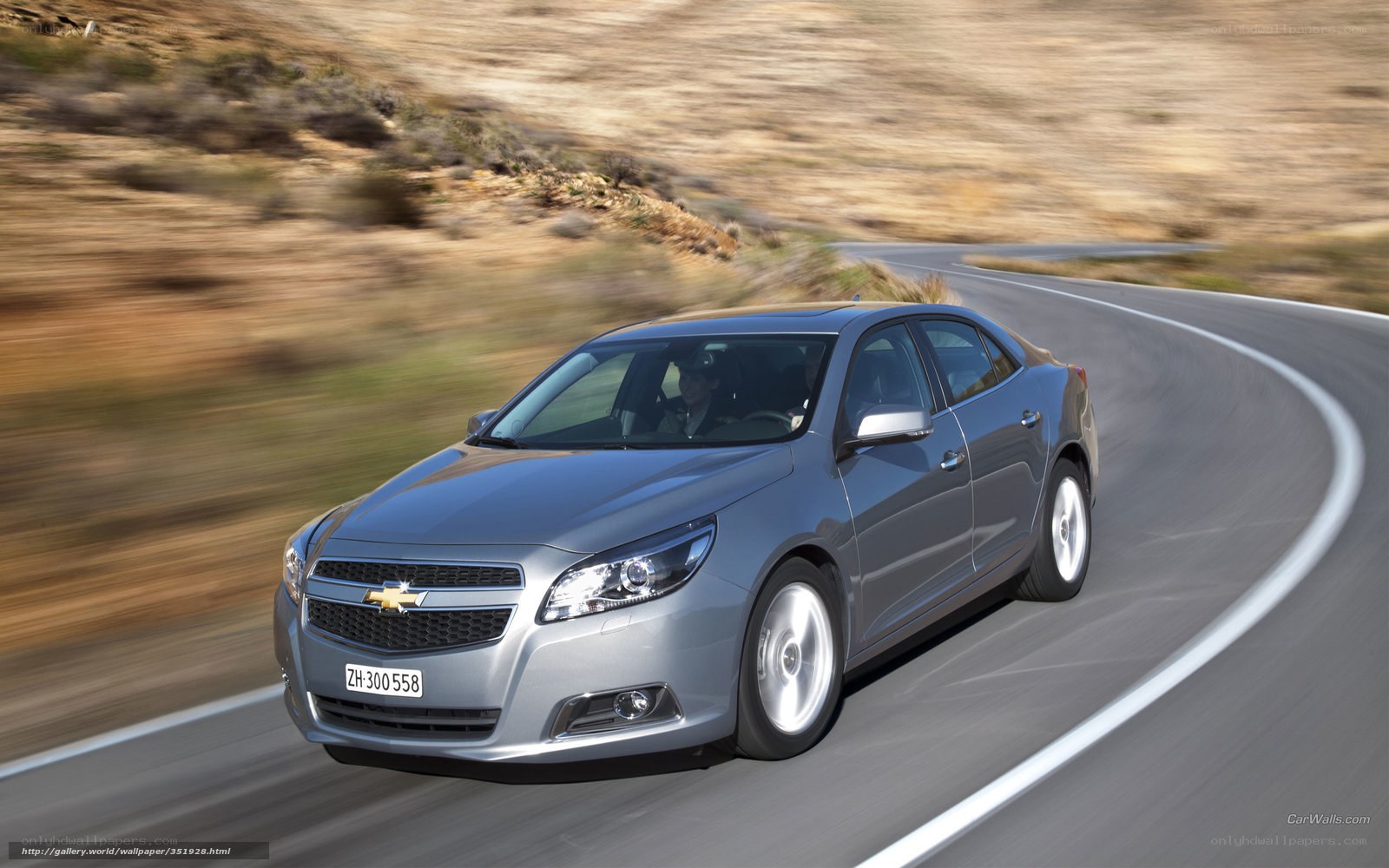silver chevrolet malibu on road