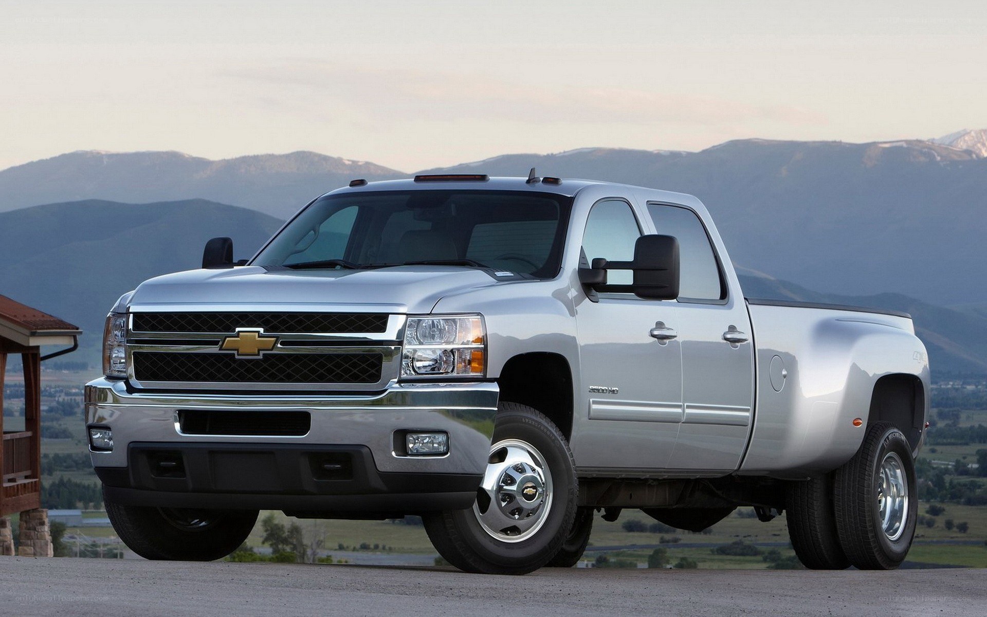 silver chevrolet pickup truck