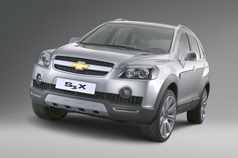 Silver Chevrolet S3X SUV