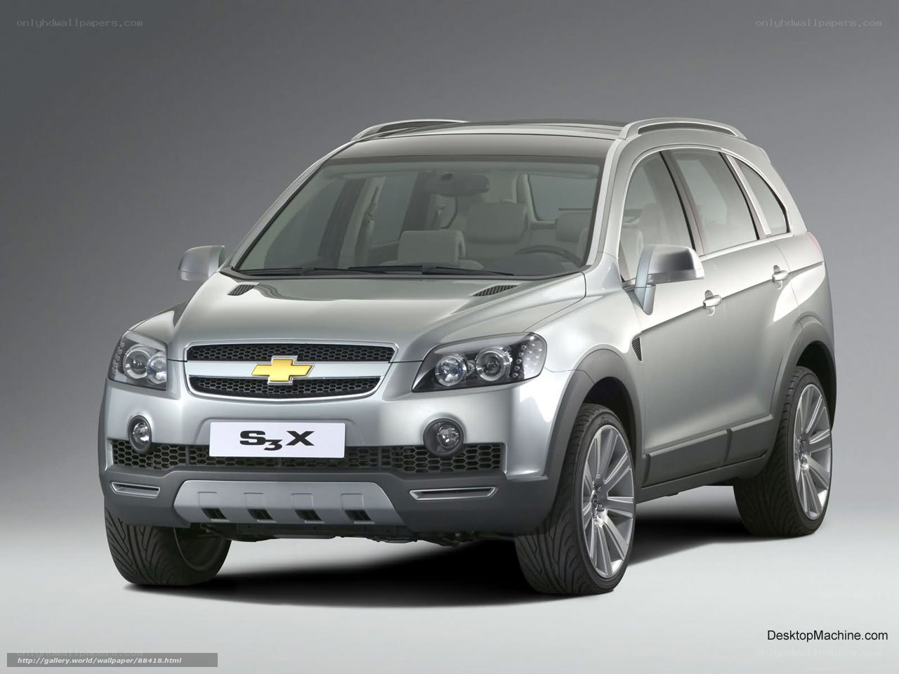 Silver Chevrolet S3X SUV