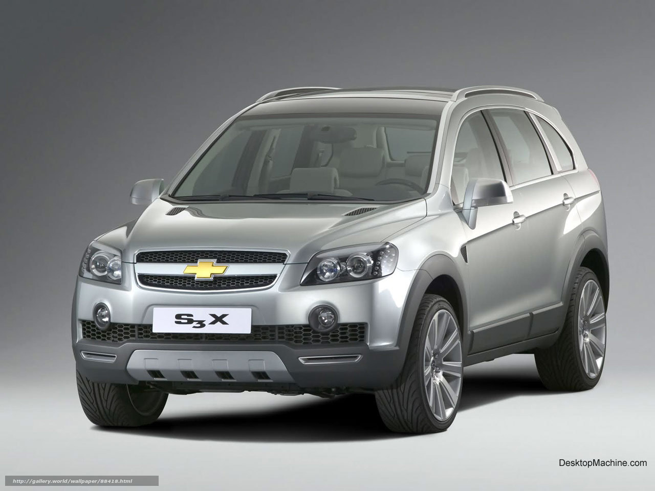 Silver Chevrolet S3X SUV
