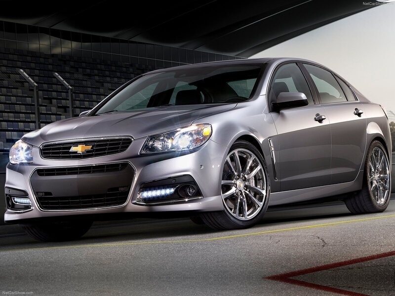 Silver Chevrolet Sedan — Gray