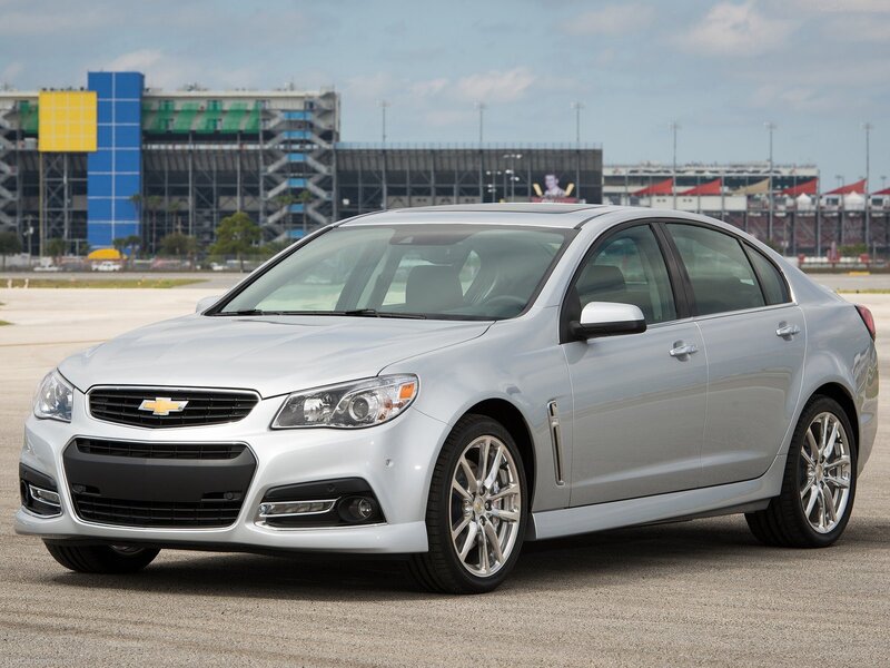 Silver Chevrolet Sedan