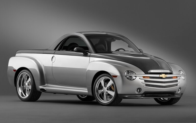 Silver Chevrolet SSR Concept