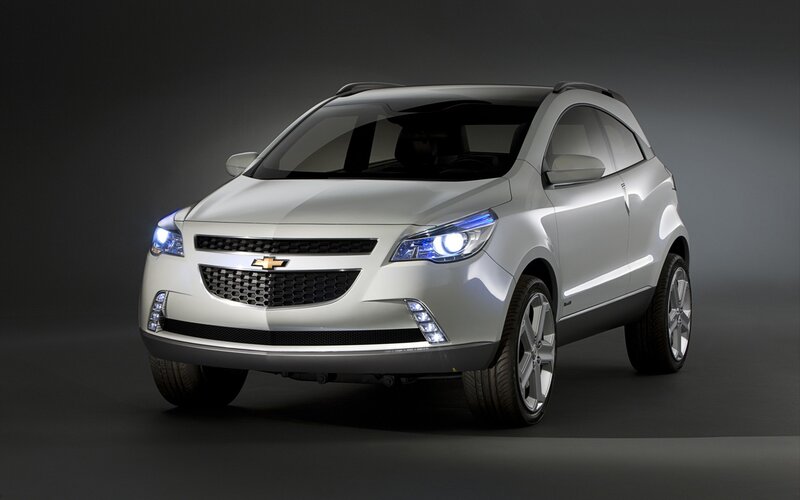 Silver Chevrolet SUV Concept