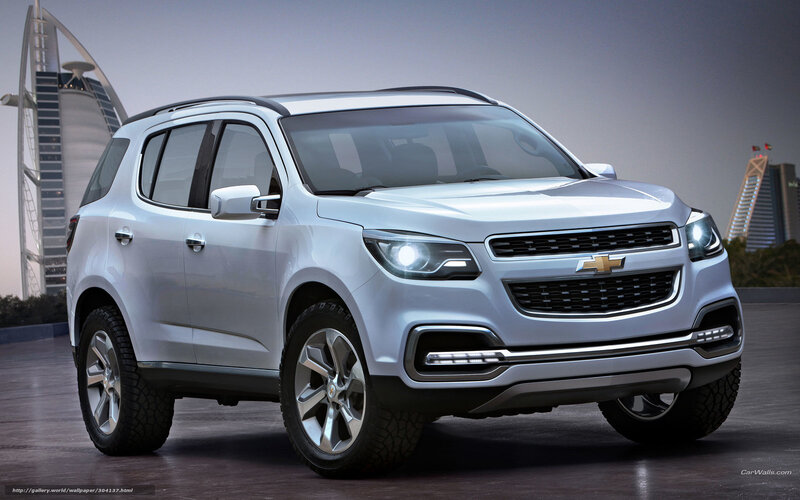 Silver Chevrolet SUV in Dubai