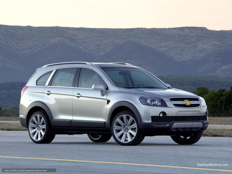 Silver Chevrolet Suv — Serene, Sunset