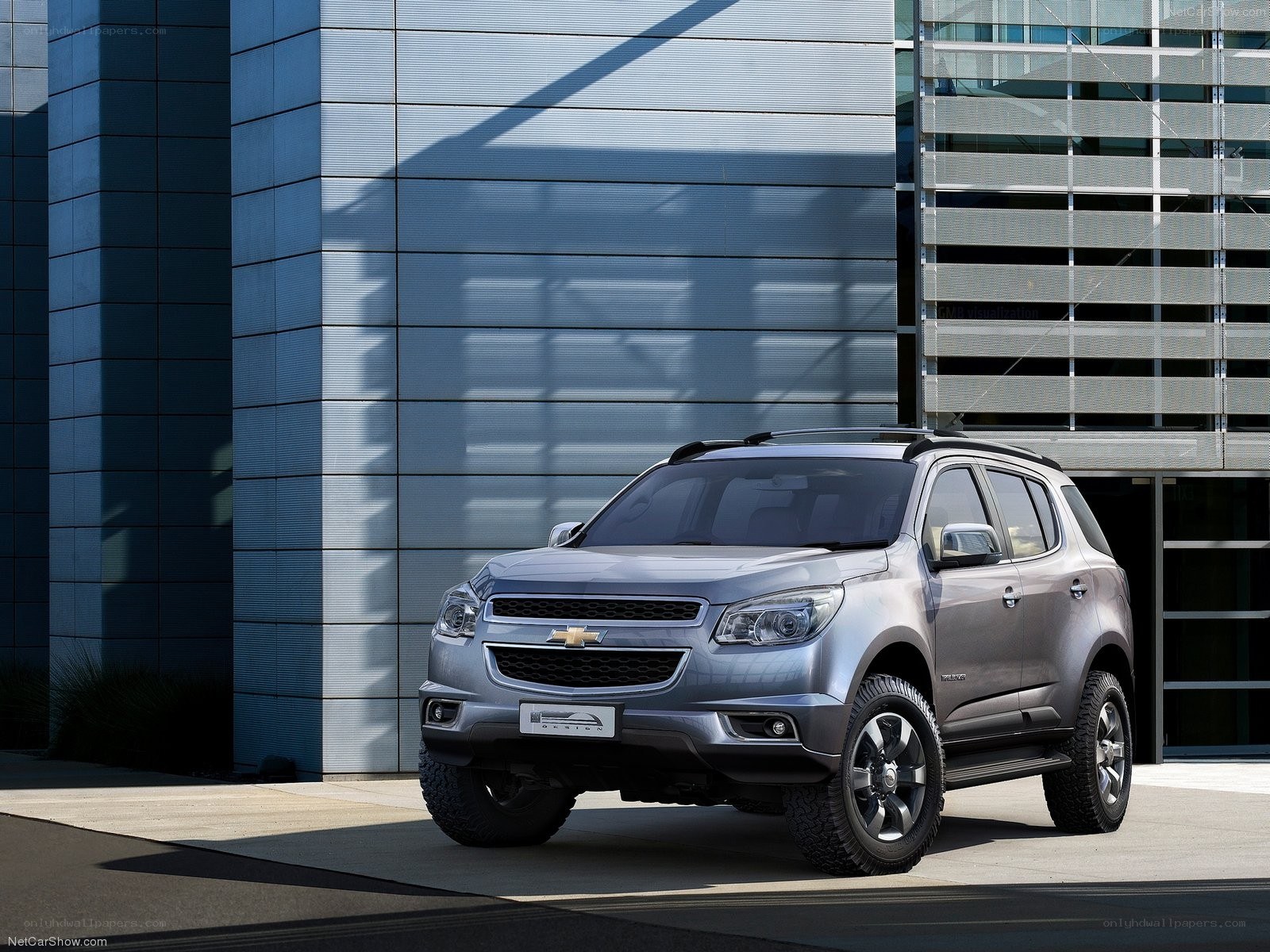 Silver Chevrolet Trailblazer Concept