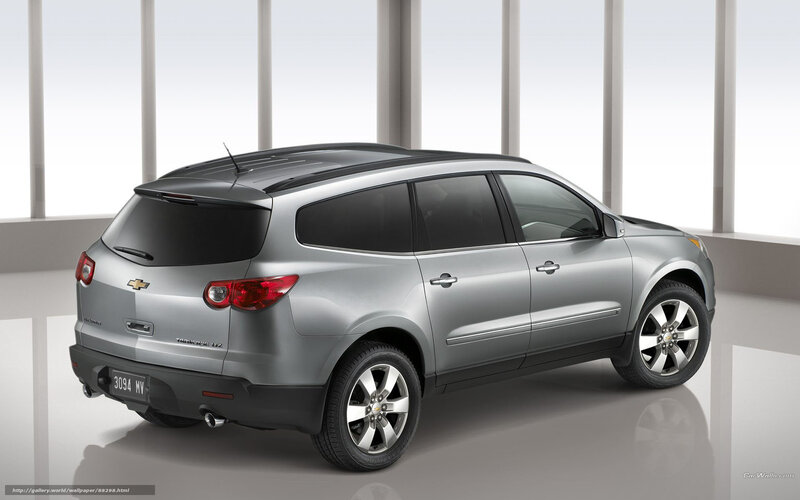 Silver Chevrolet Traverse — Neutral