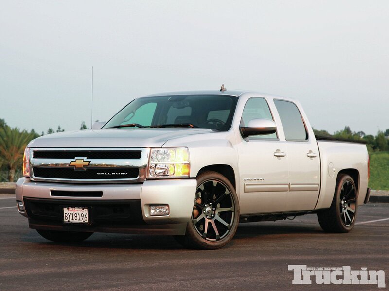Silver Chevrolet Truck