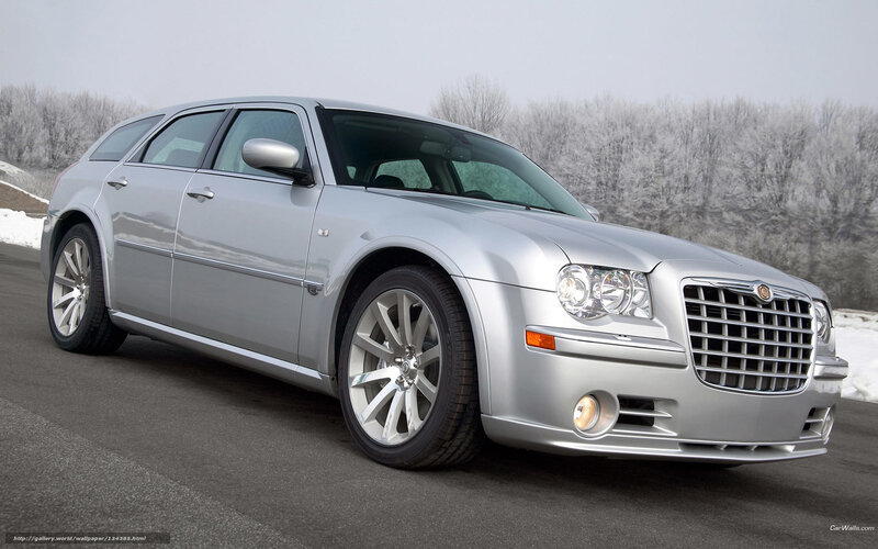 Silver Chrysler 300c