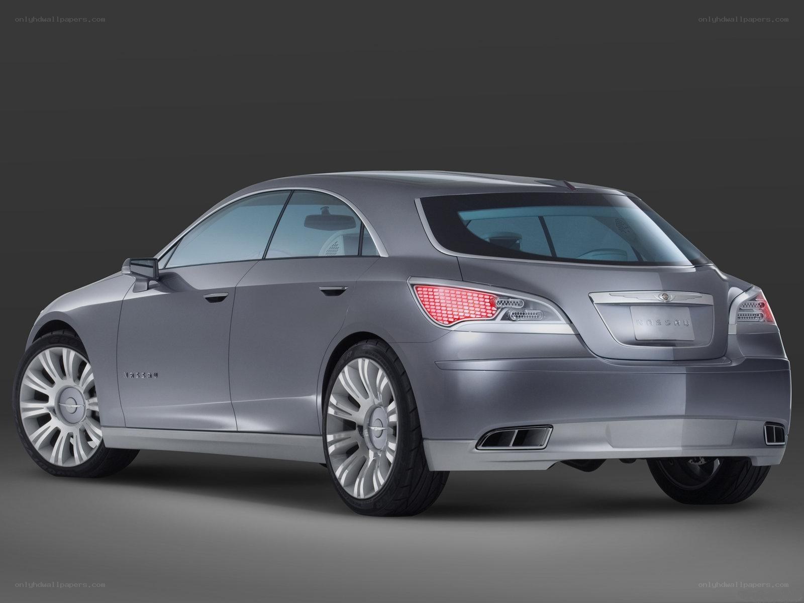 silver chrysler concept car
