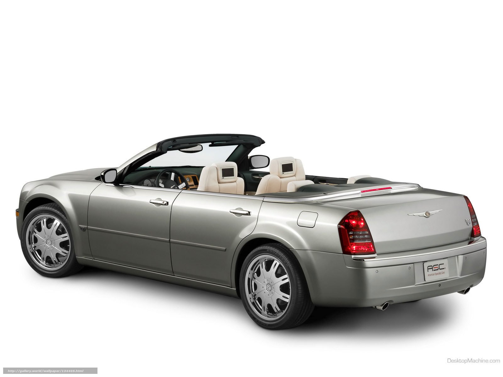 silver chrysler convertible