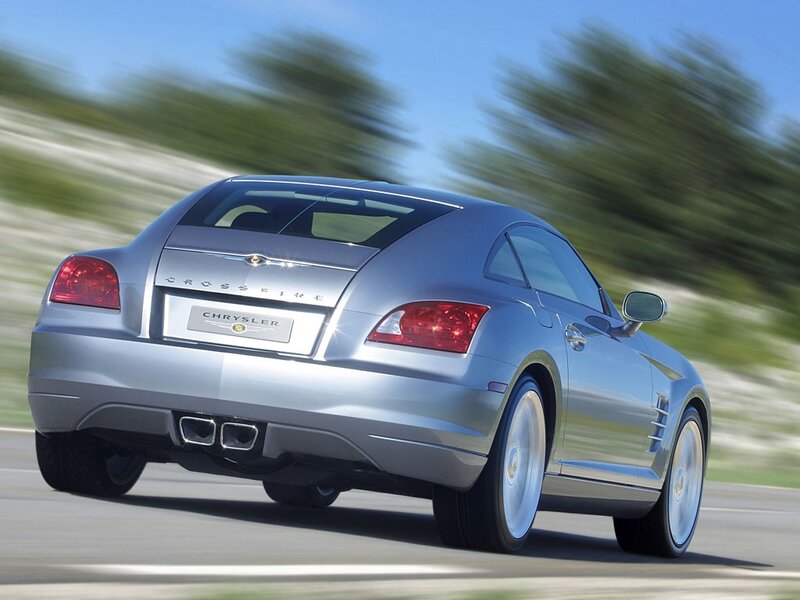 Silver Chrysler Crossfire — Dynamic