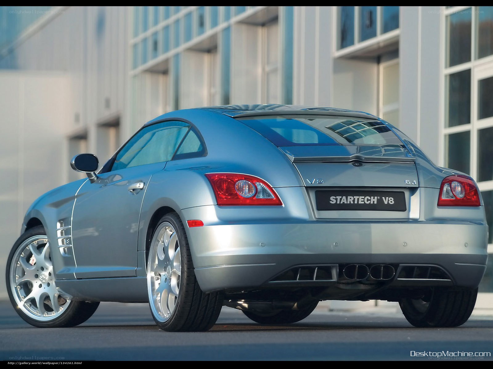 silver chrysler crossfire v8