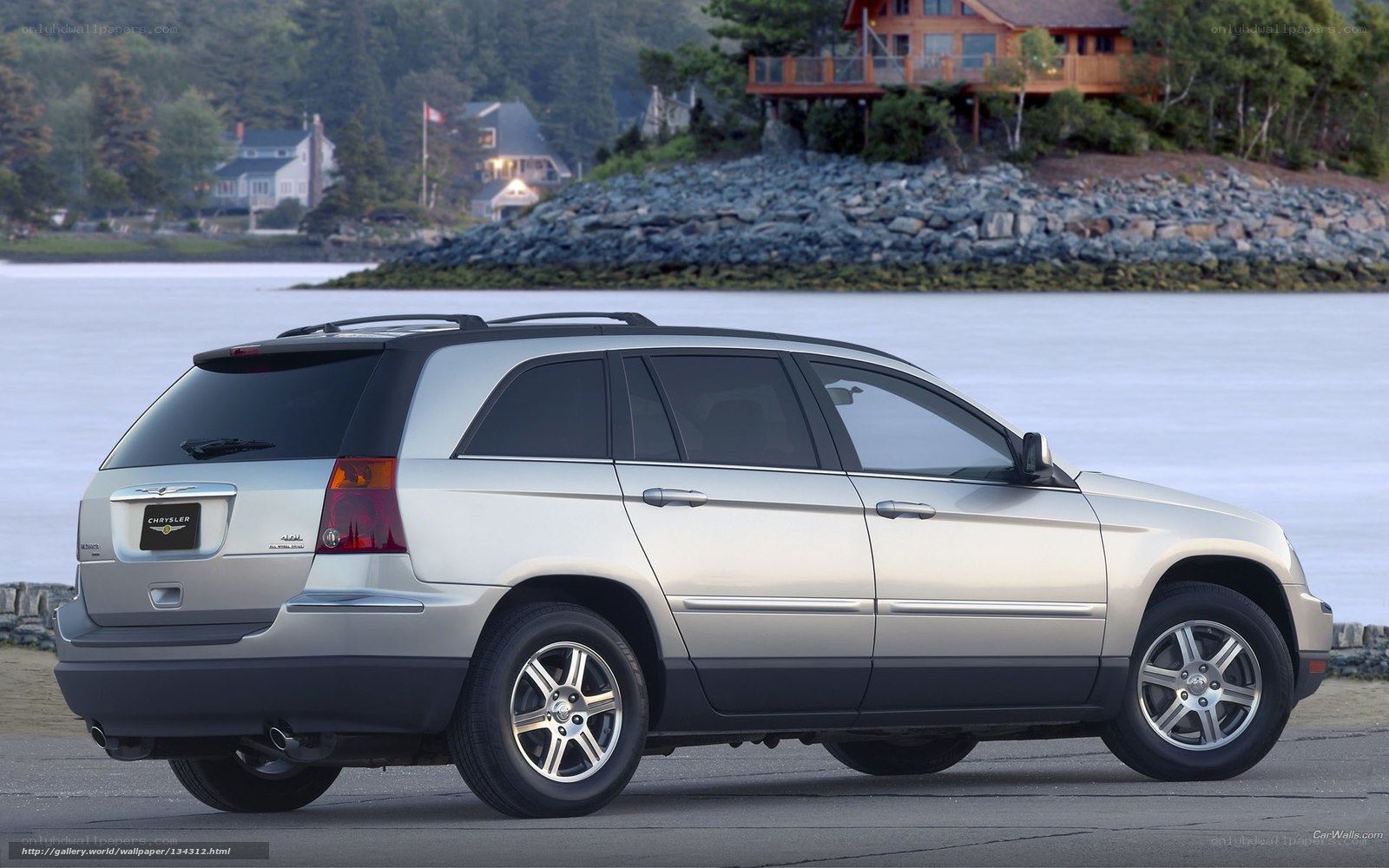 silver chrysler pacifica