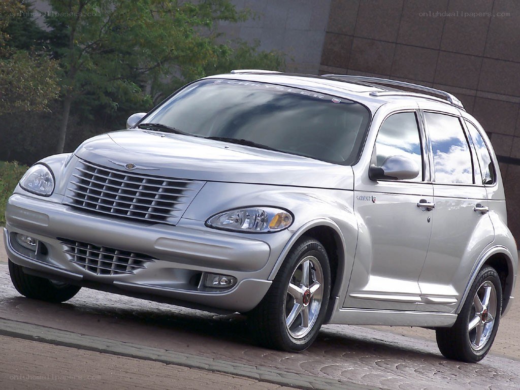 silver chrysler pt cruiser