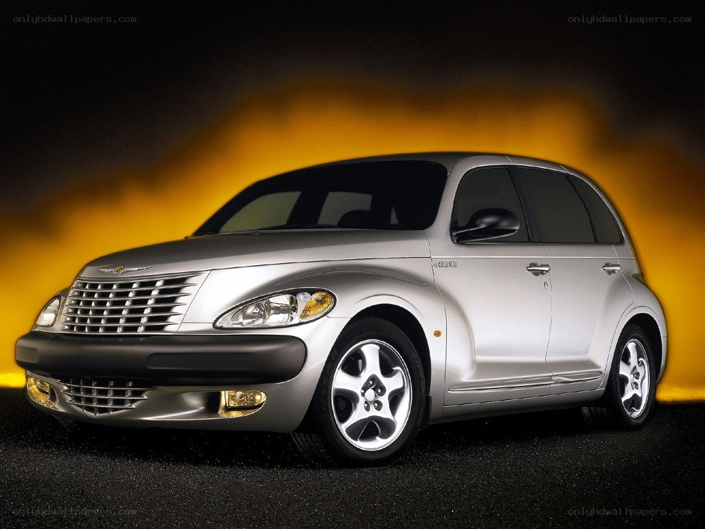 silver chrysler pt cruiser