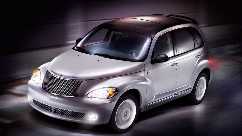 silver chrysler pt cruiser