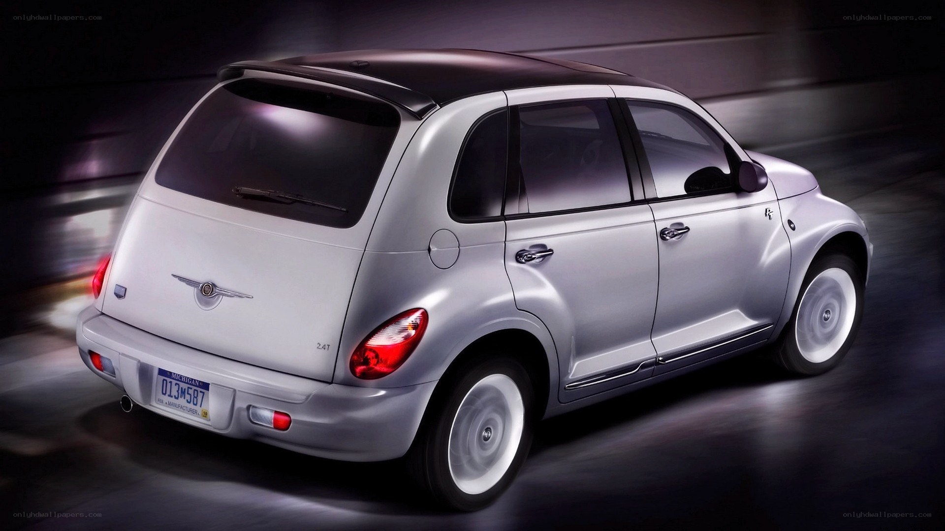 silver chrysler pt cruiser