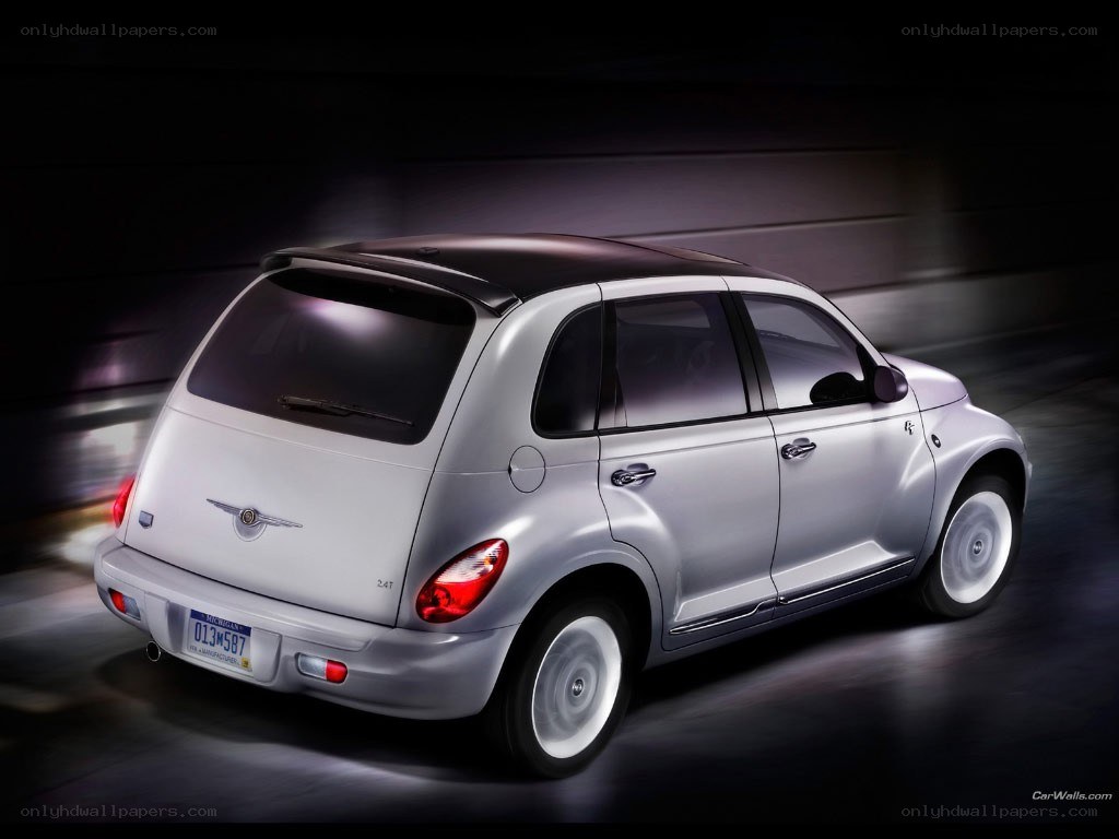 silver chrysler pt cruiser