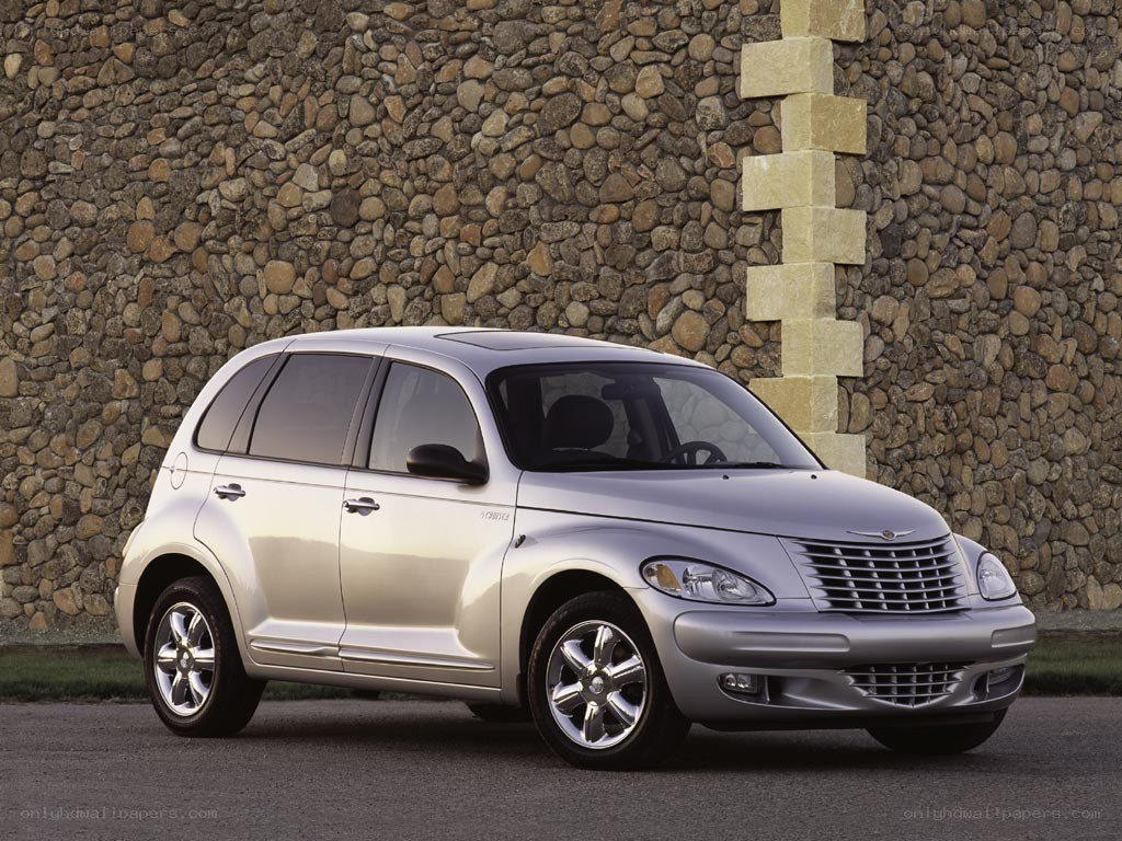 silver chrysler pt cruiser
