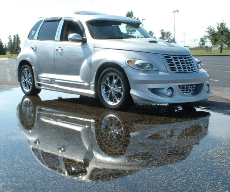 Silver Chrysler Pt Cruiser — Calm