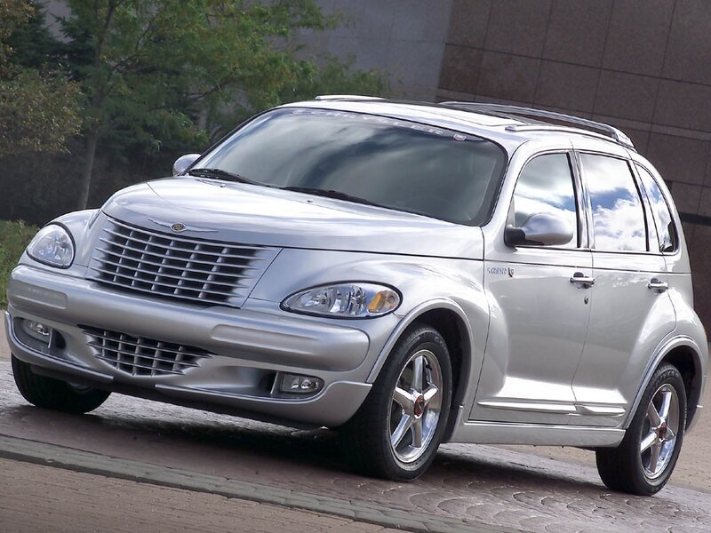 Silver Chrysler Pt Cruiser — Neutral, Afternoon