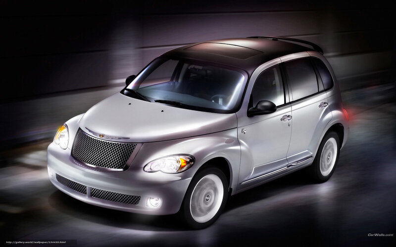 silver chrysler pt cruiser
