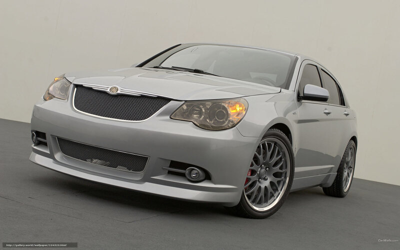 silver chrysler sedan
