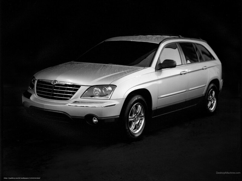 silver chrysler suv