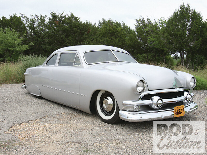 Silver Classic Car — Calm, Afternoon, Photograph, Trees