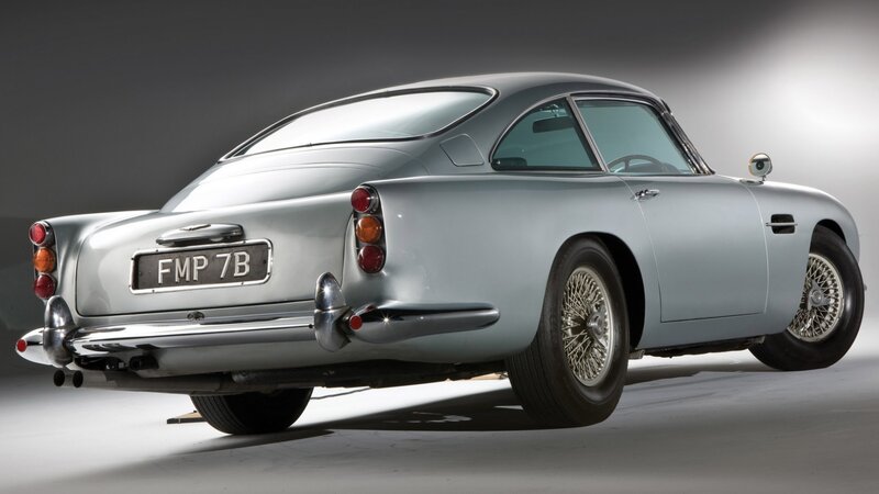 Silver Classic Car — Dramatic, Photograph, Wheels