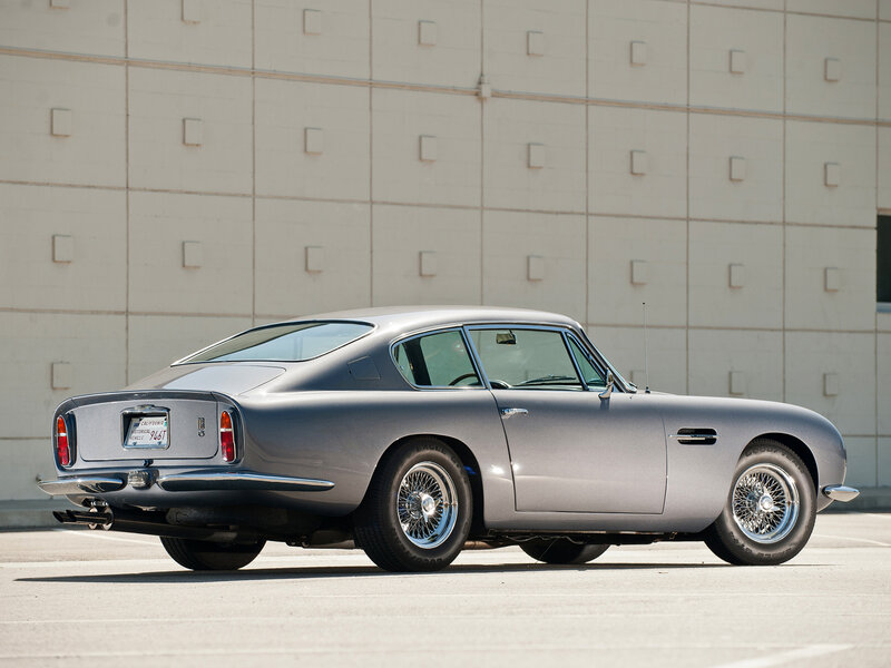 Silver Classic Car — Gray, Calm, Afternoon, Photograph, Building, Tire