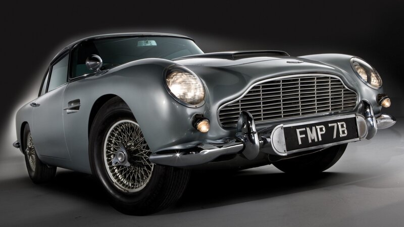 Silver Classic Car — Gray, Dramatic, Photograph, Grille