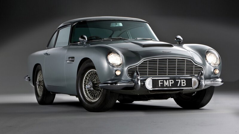 Silver Classic Car — Gray, Dramatic, Photograph, Headlights, Grille