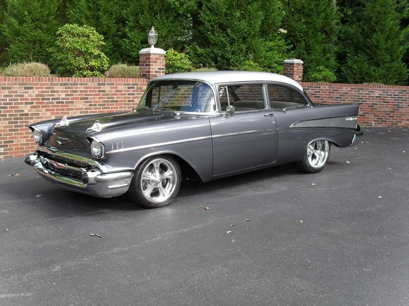 Silver Classic Car — Gray